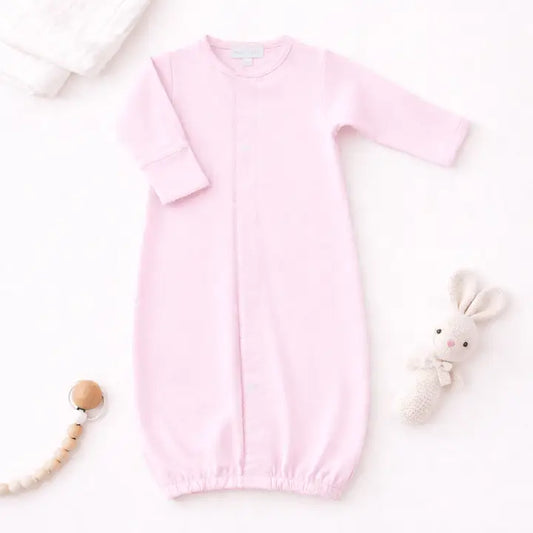 Pink Converter Gown – Baby Girl Newborn Outfit