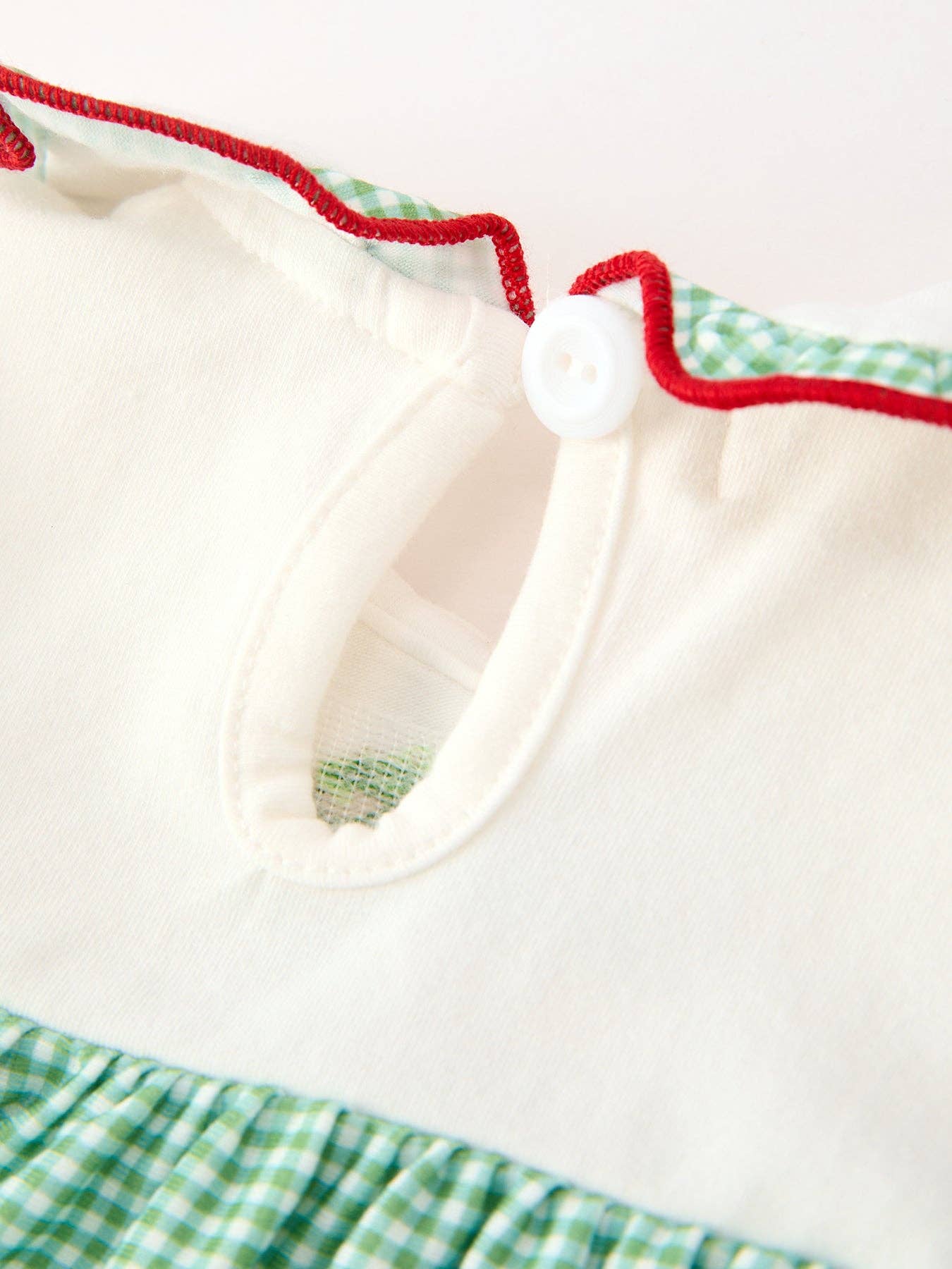 PREORDER: Mistletoe & Gingham Bloomer Set (ETA Early October)