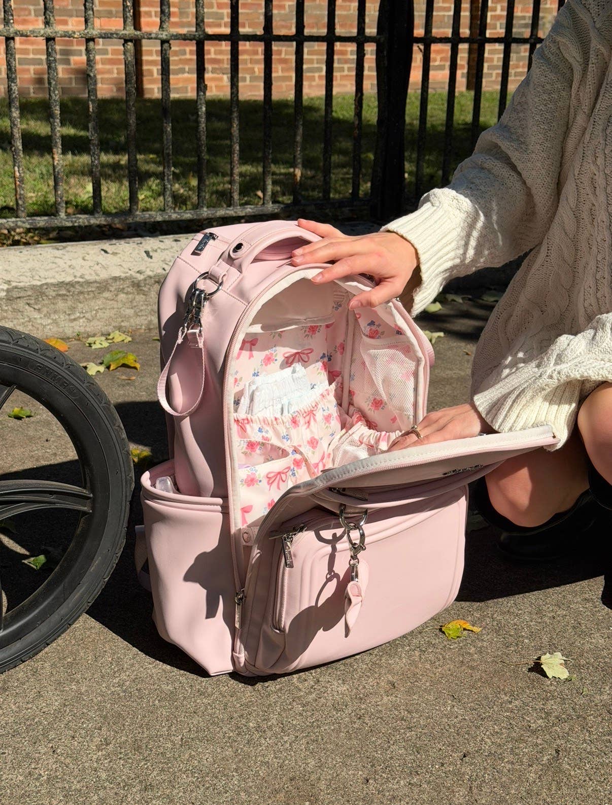 *NEW* Ribbons & Roses Boss Plus™ Backpack Diaper Bag (arriving 8/5/26)