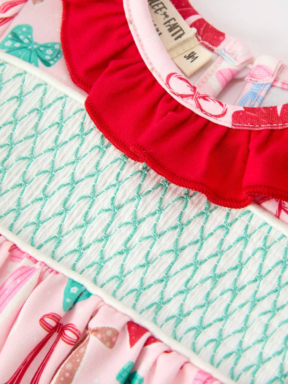 Bow Party Bubble Romper