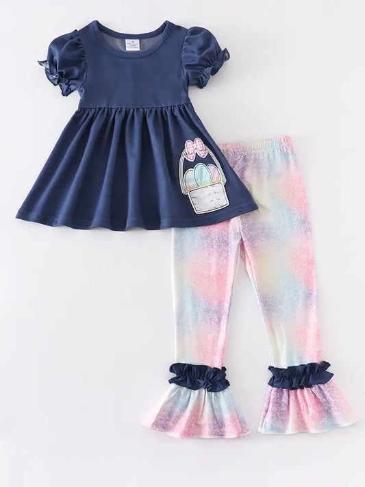 Easter Eggs Ruffle Pants Set (SPECIAL DEAL)