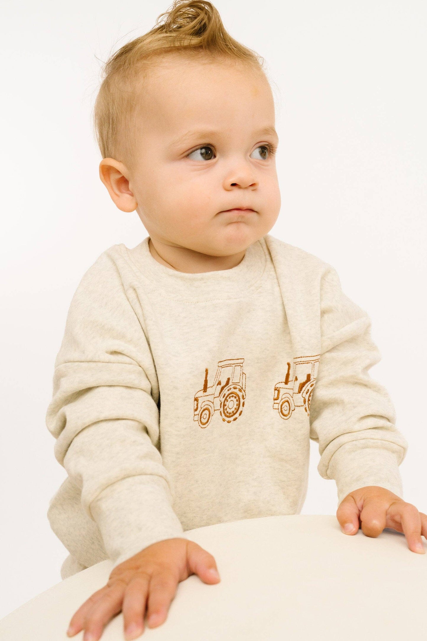 Tractor Embroidered Crewneck Set (ETA: 8/26/26)
