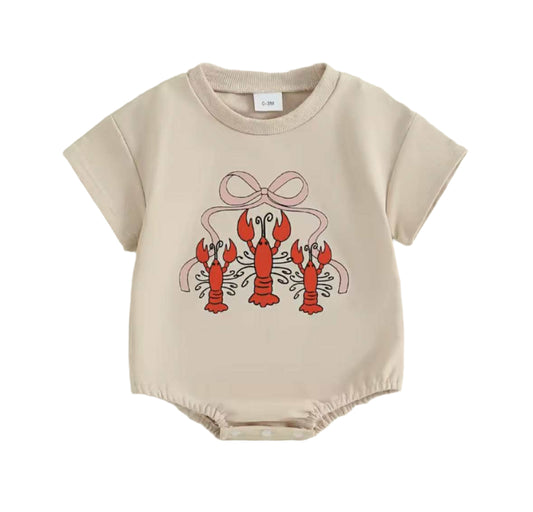 Crawfish Cutie Tee Bubble