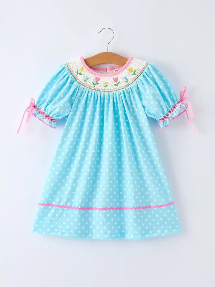 Tiptoe Through the Tulips Dress