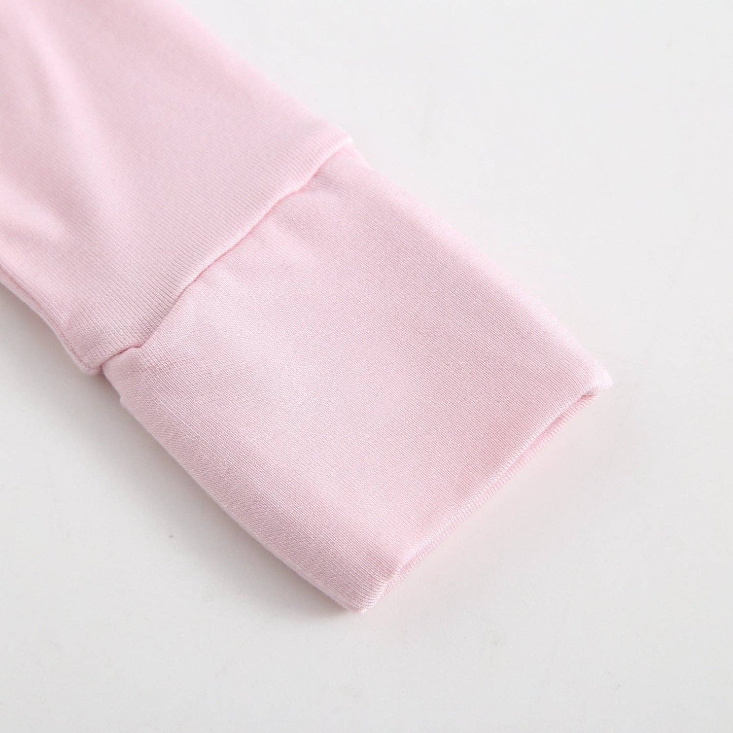 Dawn Ruffled Bamboo Baby Clothing Light Pink Baby Girl
