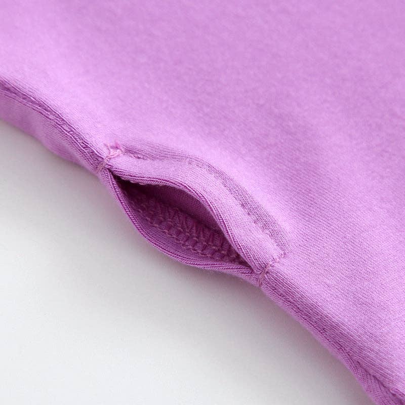 Luxie Lavender Ruffled Convertible Romper