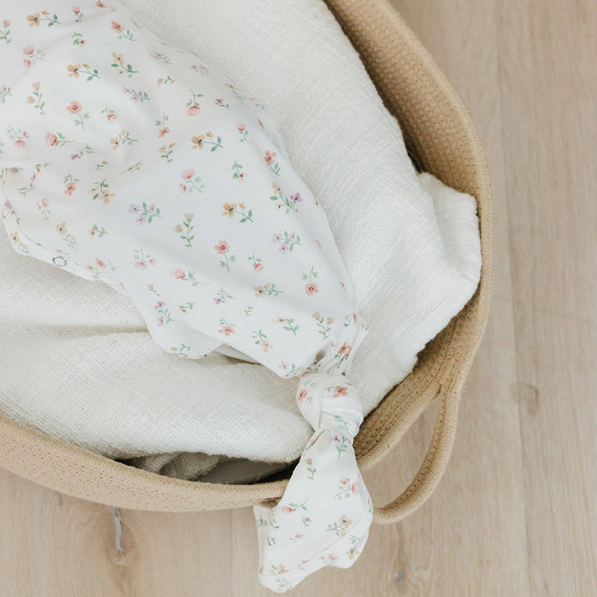 Newborn Knotted Gown - Eloise