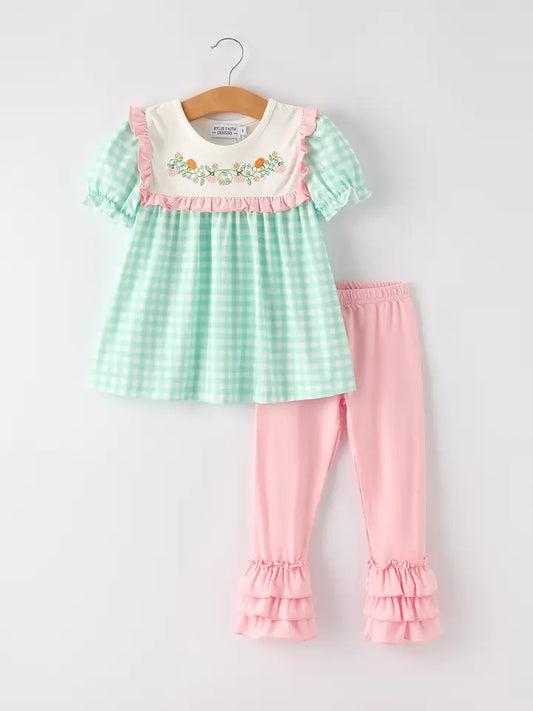 Floral Pumpkins Pant Set