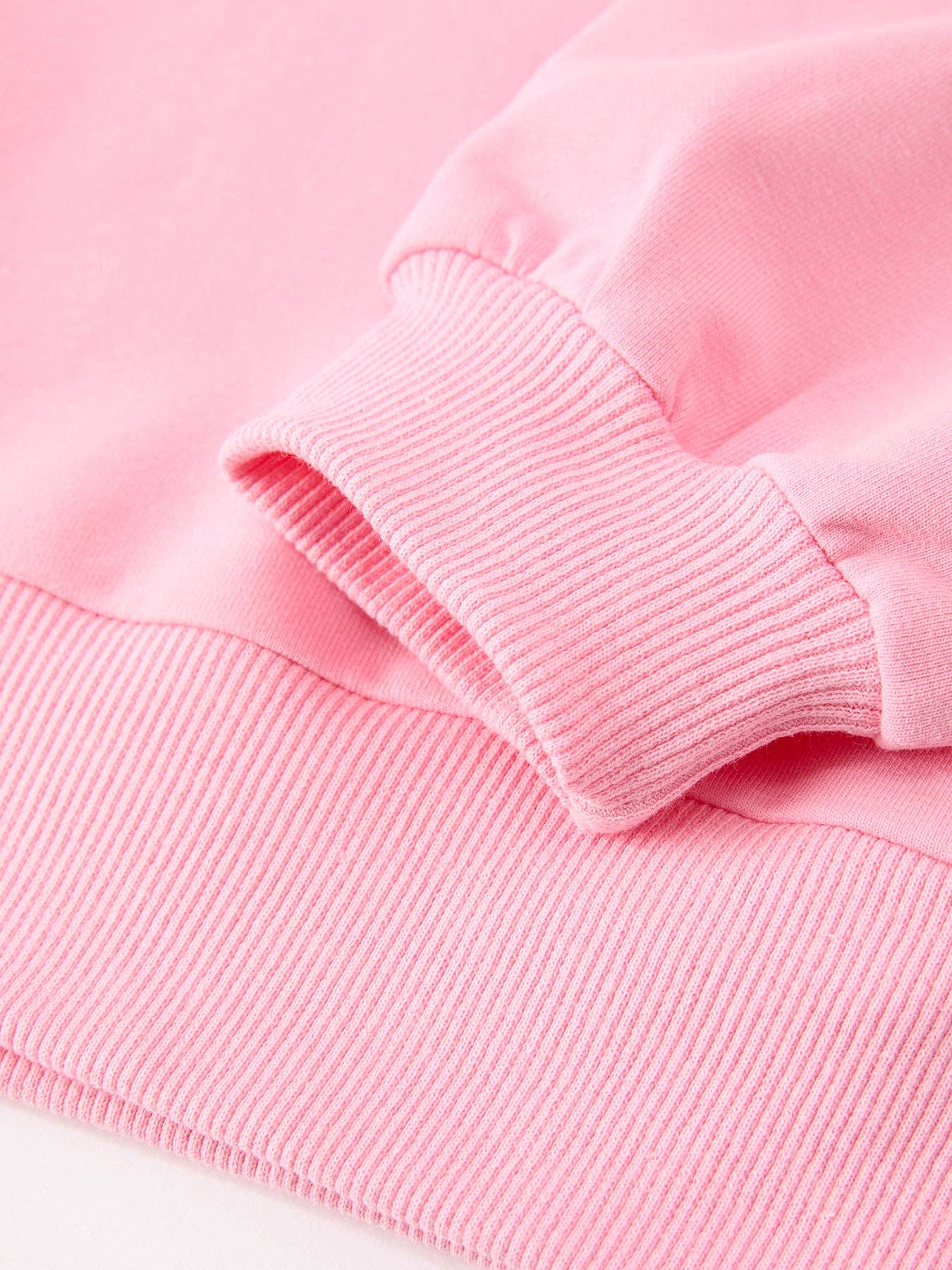 PRESALE: Bubblegum Pink Bow Trim Sweatshirt and Pants Set - ETA End of August