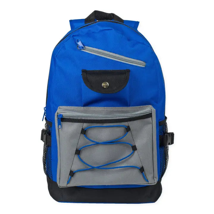 Royal Blue Laptop School Backpack