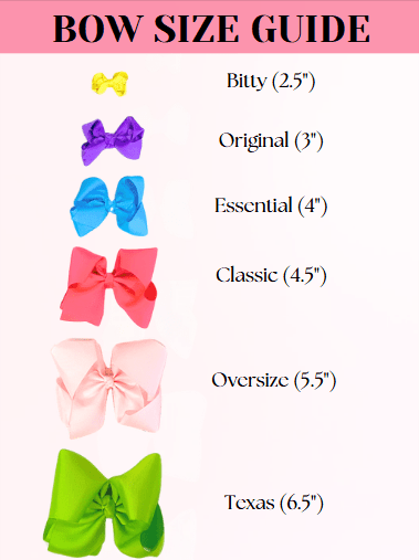 5.5" Oversize Scalloped Hair Bow - Headband
