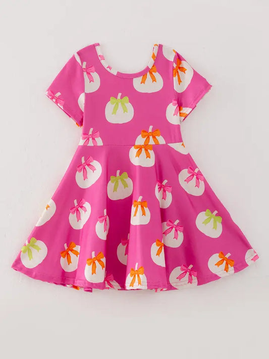 Pinky Pumpkins Dress