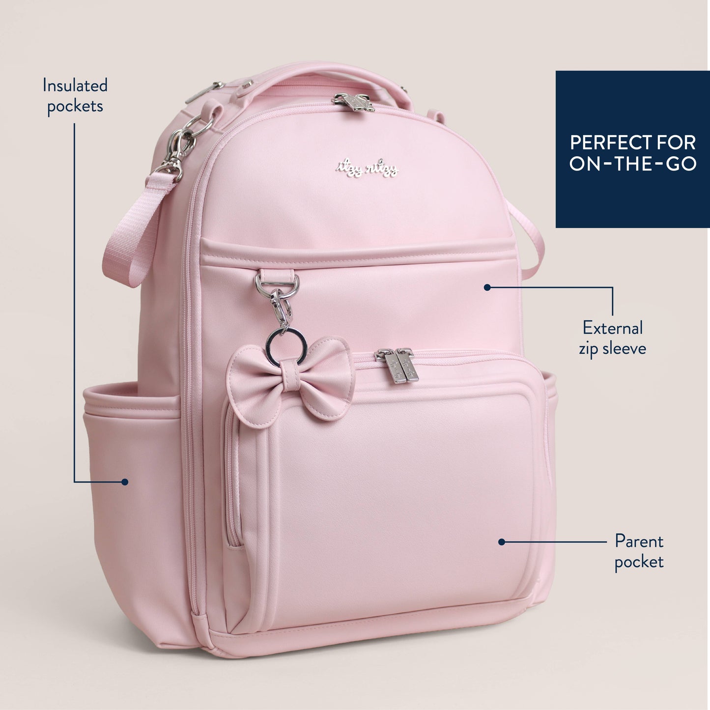 *NEW* Ribbons & Roses Boss Plus™ Backpack Diaper Bag (arriving 8/5/26)