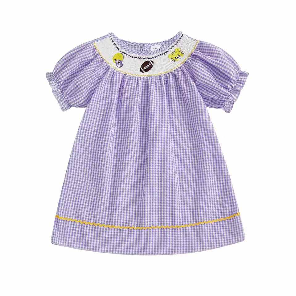 Game Day Gingham Dress