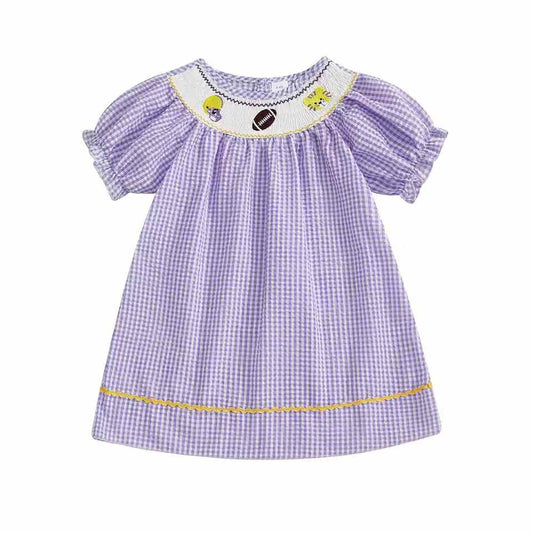 Game Day Gingham Dress