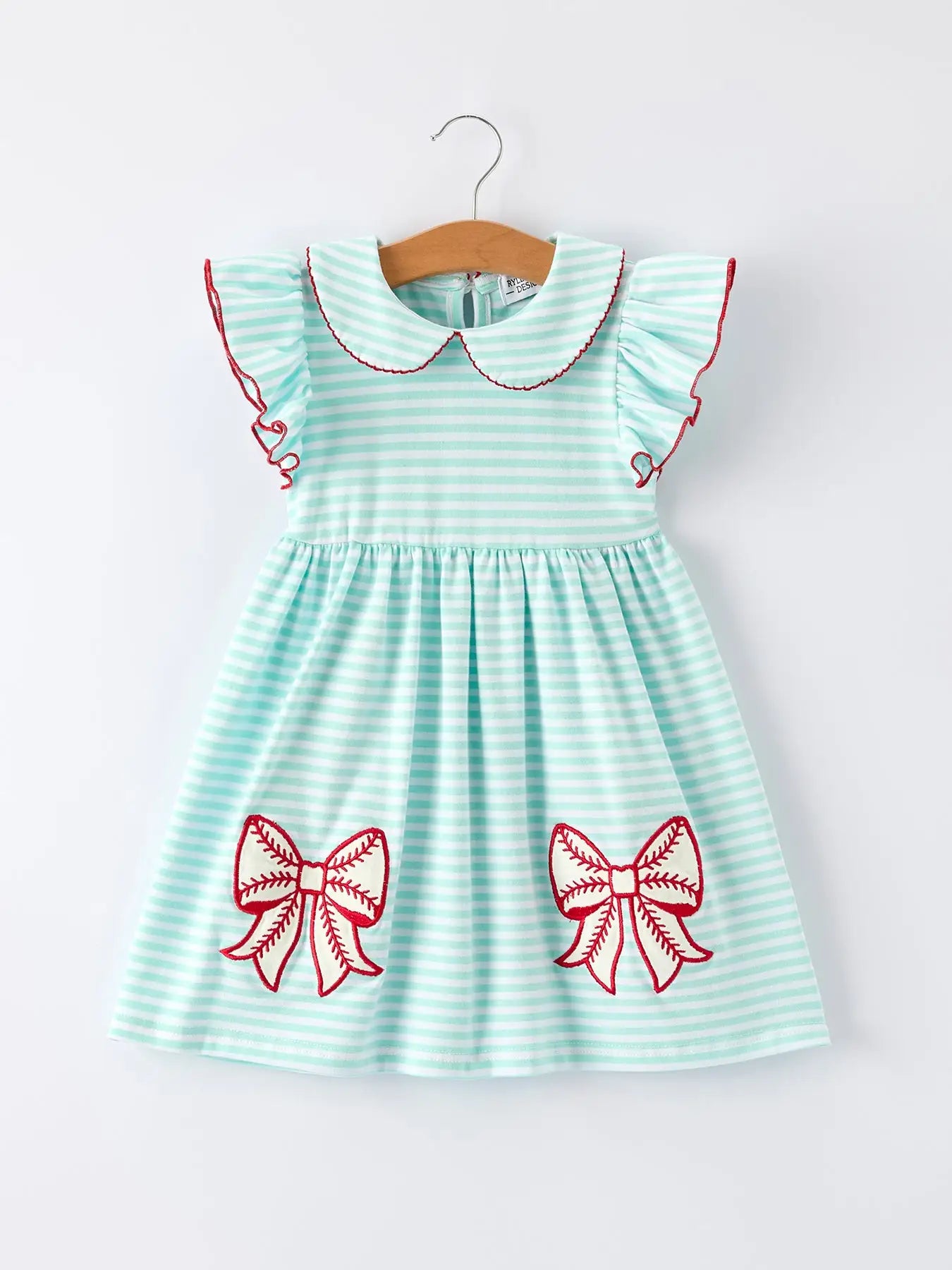 Baseball Bow Stitches Dress