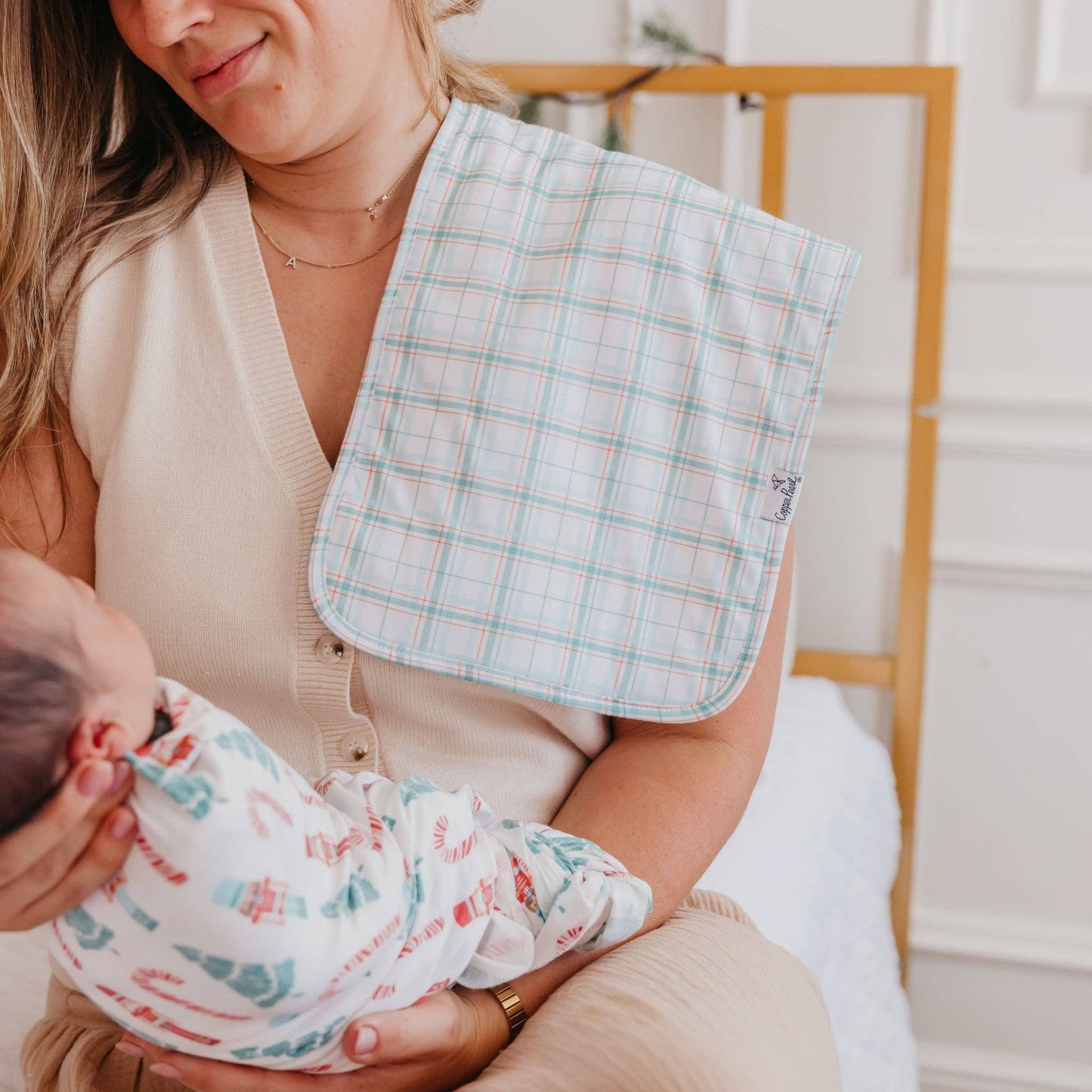 3 Pack Premium Burp Cloths - Nicholas