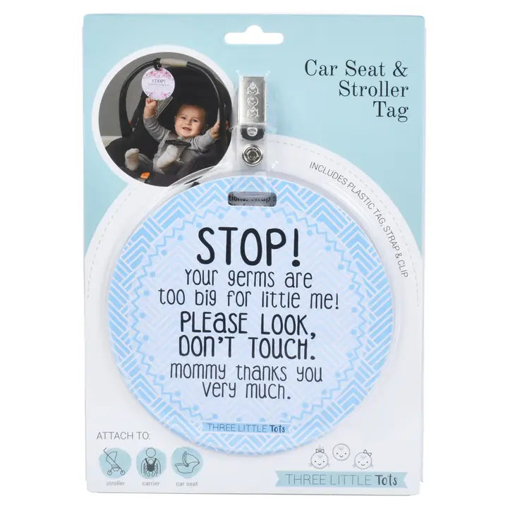No Touching Stroller Tag