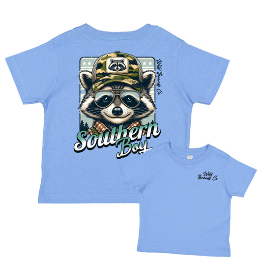 Southern Boy Raccoon T-Shirt