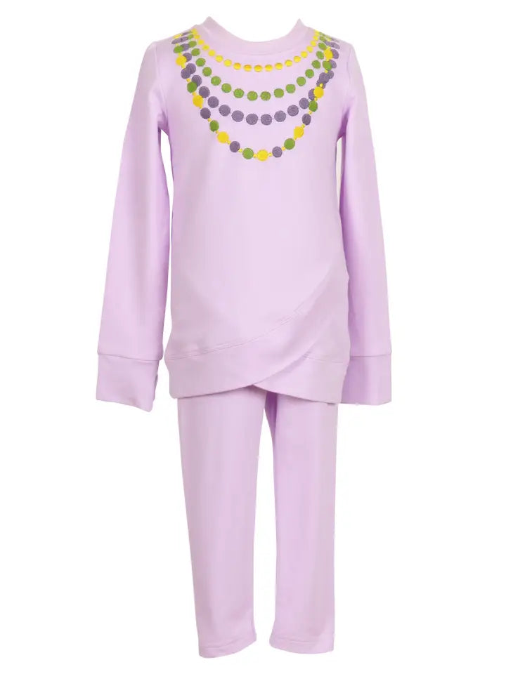 Mardi Gras: Tillie Top with Leggings