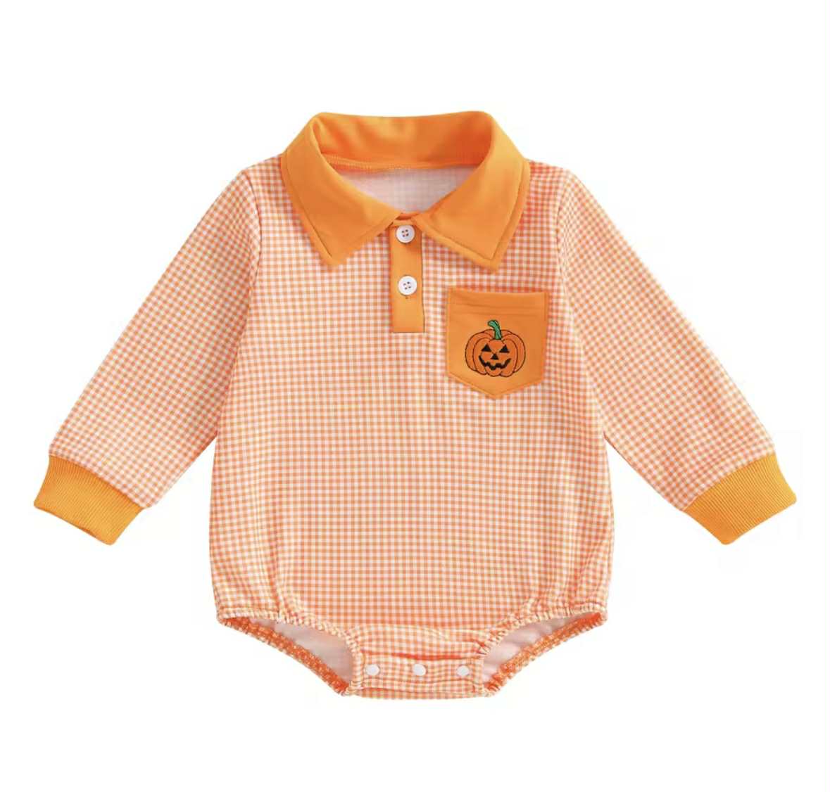 Pumpkin Business Romper