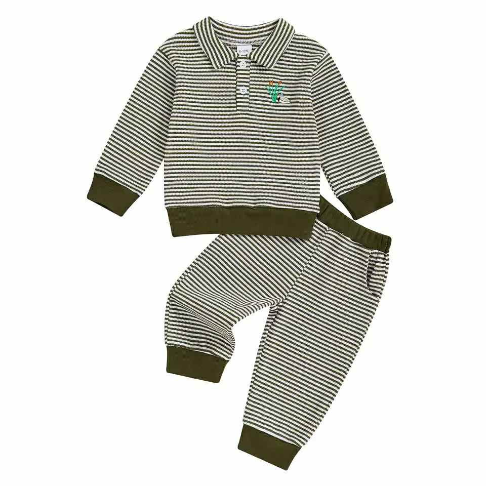 Cattail Cool Striped Set