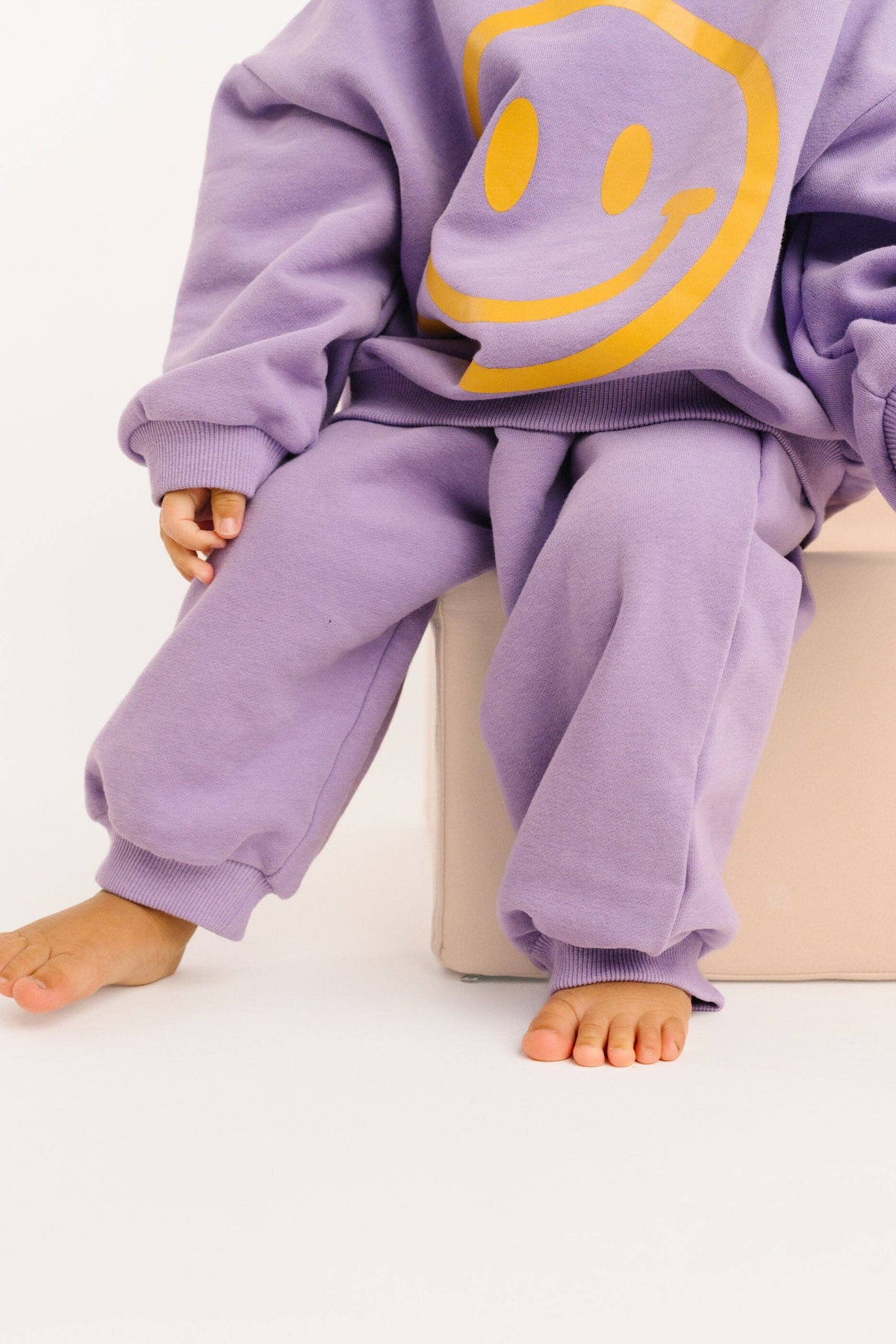 Violet Happy Sweatsuit