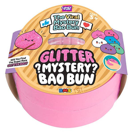 RMS® Crazy Fun™ Pink Mystery Glitter Bao Bun – Rare Chase