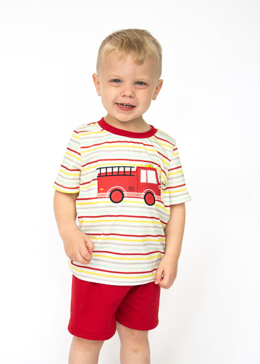 Sound the Alarm! Fire Truck Short Set