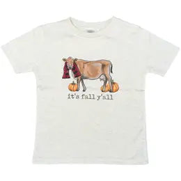 It's Fall Y'all Beige Toddler/Youth Tee