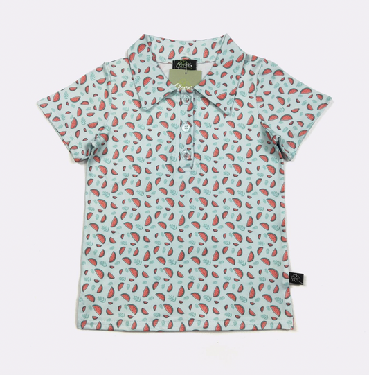 Melon Breeze Boy Collar Shirt