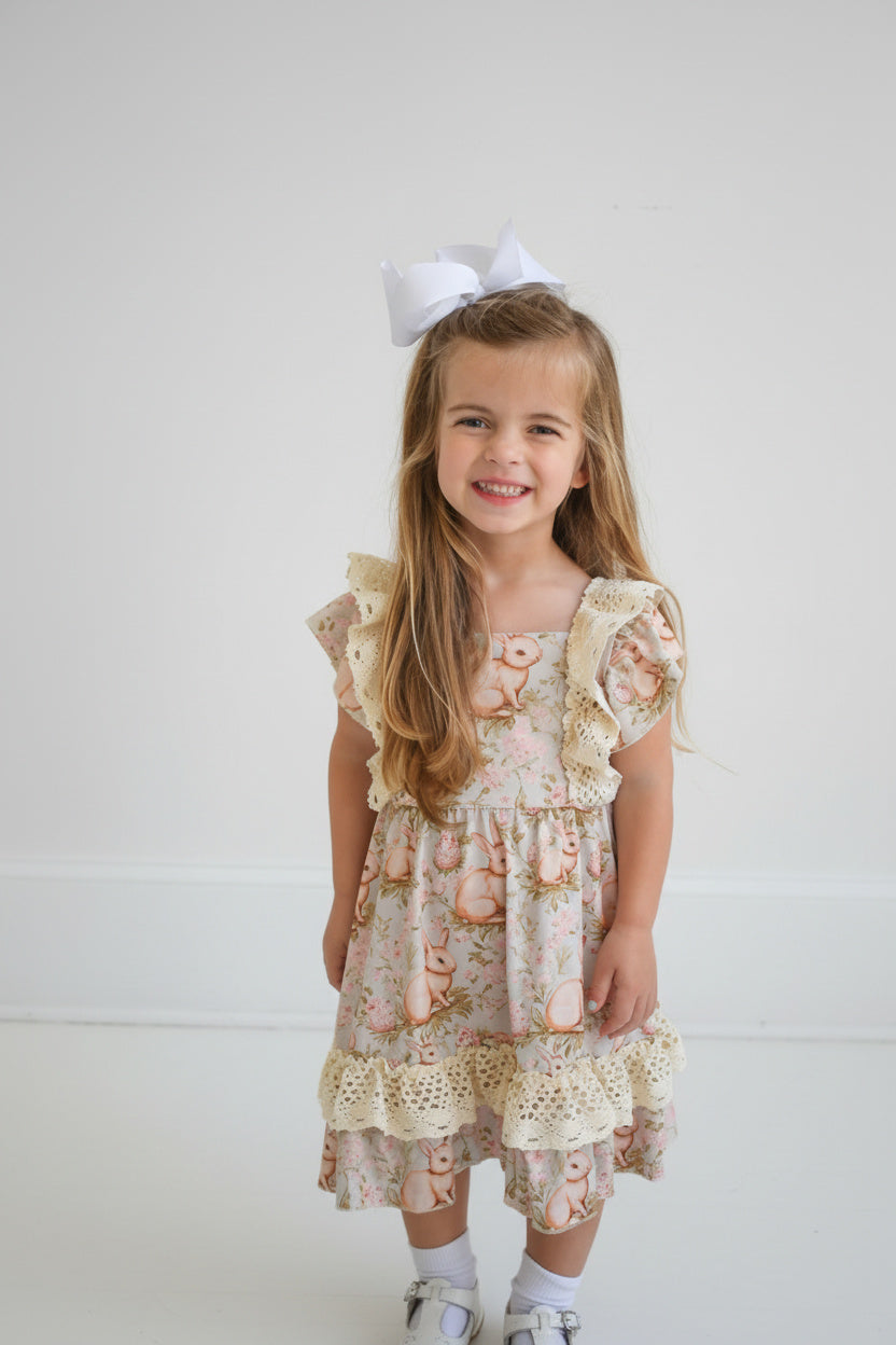 Antique Easter Girls Dress