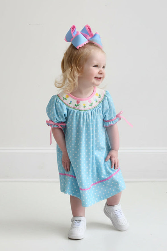 Tiptoe Through the Tulips Dress
