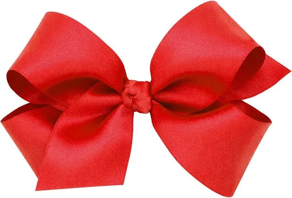 KING FRENCH SATIN BOW (Wee Ones)