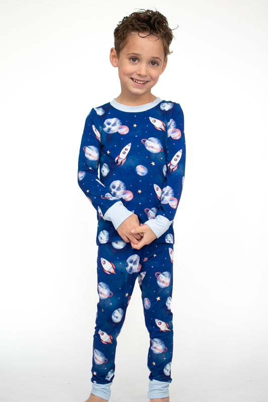 Space Explorer Bamboo Sleepwear - 2 piece