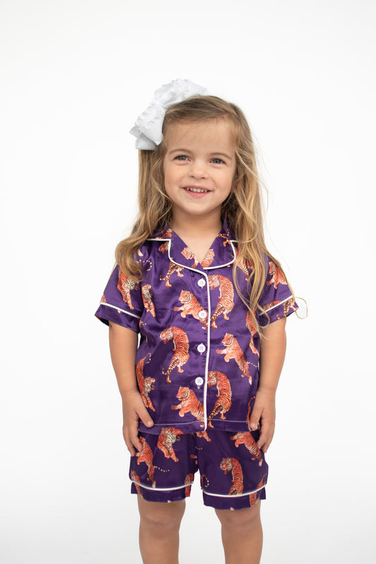 Tiger Satin Pajamas