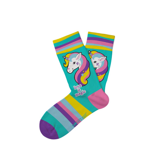 Two Left Feet Kid's Socks - Love is Magic